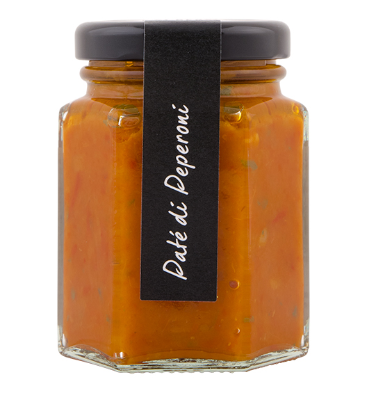 Paté aus getrockneten Peperoni